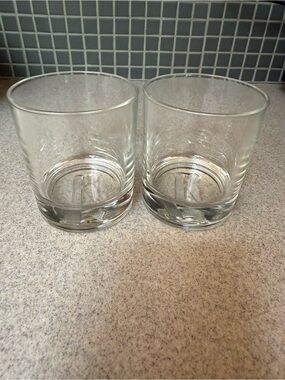 Kettle One Vodka Clear Glass Tumblers - Set of 2